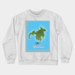 Mindanao island map Crewneck Sweatshirt